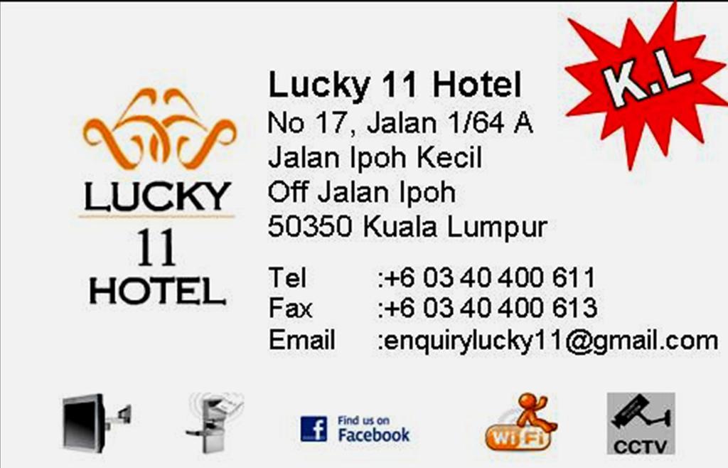 Lucky 11 Hotel 쿠알라룸푸르 외부 사진